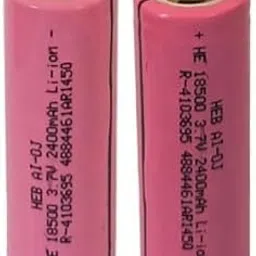 High Energy 18500 Lithium Ion Battery, 3.6V 2400mAh Rechargeable Cells for Home Appliances - HEB-image-63