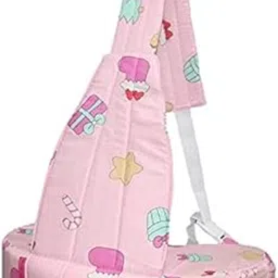 Mommas Baby Feeding Pillow with Back Support & Washable Cover (Pink)-picture-47