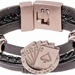 mali fionna Stylish Leather Bracelets for Men image 1