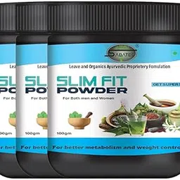 Sabates Slim Fit Weight Loss Powder For Protein & Ayurvedic Herb for Weight Manage| Weight Loss Powder For Fast Metabolism| Weight Loss Powder For Men & Women-image-64