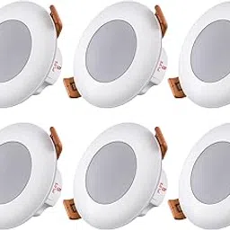 Bill Tech LIORA 3 Watts Led Ceiling Light for Indoor Lighting, 1 Year Warranty, Pack of 6 (red)-picture-15