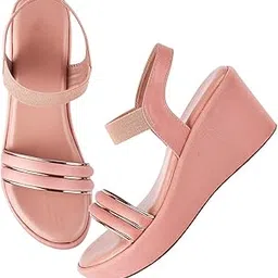selfiee Trending Stylish Fashion Sandal Casual Platform Wedges Heels Sandals For Womens & Girls-picture-11