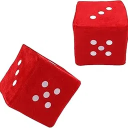 Ubervia Cube Pillow Soft Plush Cube 20cm Sofa Decoration for Home Use red-picture-48