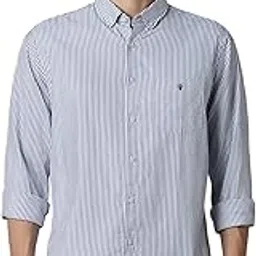 louis philippe Men's Cotton Slim Fit Shirt-picture-25