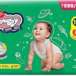 SNUGGY Diaper Pant - Newborn 66's pack, 2-5 kgs, Rapid Absorption, Anti - Bacterial-picture-19