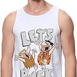 bewakoof Men's Graphic Print Regular Fit Vest-picture-30