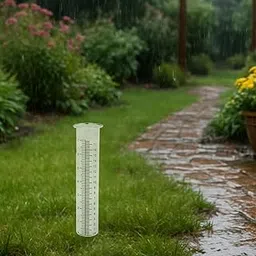 Outdoor Rain Gauge Decorative Rainwater Gauge with Scale for Lawn Yard Patio-image-29