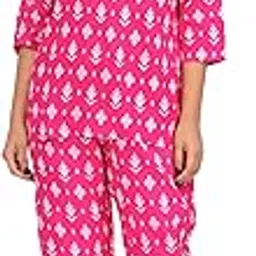 vnsagar Rayon Night Suit for Women | Top and Pyjama Lounge Night Suit Set Wear for Women | Sleepwear Set for Women | Loungewear Set-picture-53