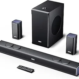 Mivi Fort Q500 Home Audio | 500W Surround Sound, 5.1 Channel Home Theatre, 3 in-Built Speakers, 8-inch subwoofer, 2 Satellite Speakers, 4 Unique Input and 4 EQ Modes, LED Display, Remote Control-image-12