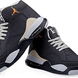 dunkaston Mid Top Shoes for Men & Women | Casual Sneakers with Comfortable Sole | Stylish Sports & Streetwear Footwear-picture-47