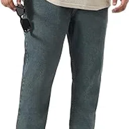 urbano plus Men's Straight Fit Heavy Washed Jeans Stretchable-picture-52