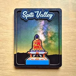Spiti Valley 3D Wooden Fridge Magnet | Buddha & Night-Sky Souvenir | Premium 3D-Effect Refrigerator Magnet for Home, Kitchen & Office Decor-picture-15