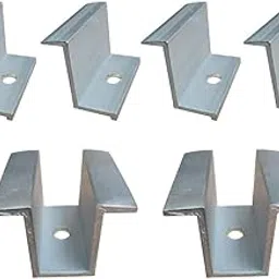 Solar Panel Mounting Clamp Kit – 35MM Mid & End Clamps for 5 Solar Panels – 4 End & 2 Mid Clamps – Aluminum Alloy, Easy Installation-picture-12