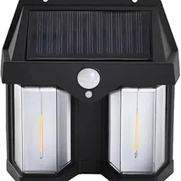 COEUS® Outdoor Solar Wall Light | Motion Sensor | Wireless Auto Chargeable | Security Lamps for Front Porch, Patio, Garden, Camping, Fence, Garage (Warm Light, Pack of 1)-picture-40