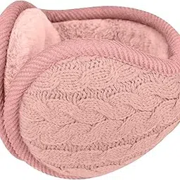 el regalo 1PC Unisex Warm Knit Earmuffs- Winter Outdoor Fur Earwarmer, Foldable, Adjustable Wrap Ear Warmer for Girls/Boys/Men/Women-picture-10