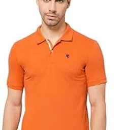 cantabil Men's Solid Regular Fit T-Shirt-picture-44