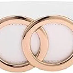 artlabel Women Waist Belt Stretchy Cinch Big Chain Artificial Leather Elastic Waistband for Ladies and girls Dress Decoration-picture-53