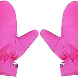 jazzy pearls JAZZY PEARLS® Down Mittens for Men Women Snow Mittens for Snowmobiling Snowboarding Biking Rose Red-Sporting Goods-Winter Sports-Clothing-Gloves & Mittens-1 Pair of Down Mittens (Randomly Send)-picture-23