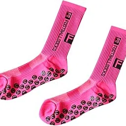 Sports Socks Non Slip Grip Pads Soccer Socks for Running Yoga Gym Basketball Pink|Clothing Shoes & Accessories | Mens Clothing | Socks-image-92