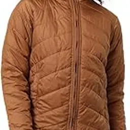 campus sutra Women's Pink Puffer Regular Fit Bomber Jacket For Winter Wear | Standing Collar | Full Sleeve | Buttoned | Casual Jacket For Woman & Girl | Western Stylish Jacket For Women-picture-35
