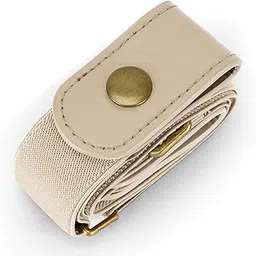 No Buckle Stretch Women Belt For Jeans Pants, Elastic Buckle Free Invisible Belts For Men Up To 48? by WHIPPY-picture-37