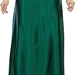 madhu fashion Women's Satin Saree Petticoat Saree Underskirt-picture-36