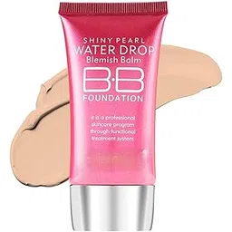 JAAYANSHA Matte Shiny Pearl Water Drop Blemish Balm Bb Foundation, Face Makeup, Shade-03, 40Ml - Lightweight, Liquid Foundation, Long Lasting, Makeup Foundation, Giving Fresh Look-picture-38