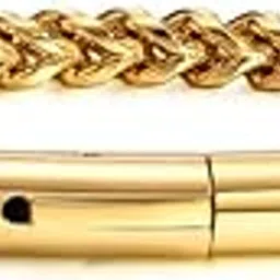 style kraft-jewellery Foxtail Bracelet For Men Locomotive Men Punk RocK Link Chain Gold Chain Bracelet Cuff Bracelet-picture-21