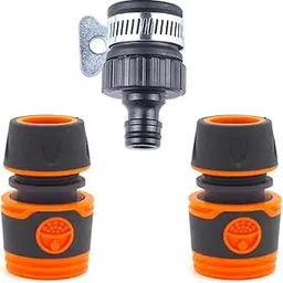 DRIOSE® Garden Hose Pipe Fitting Standard Size 1/2'' Inch Quick Snap - in male Connector and Tap universal Adapter for Garden Water Pipe | Female Adapter Suitable Connecting 1/2 inch Hose Pipe-image-92