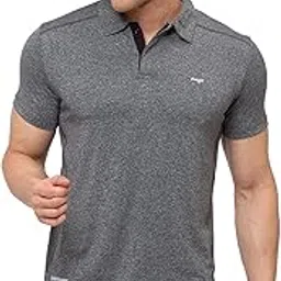 berge' Mens Polyester Dry Fit Collar Polo Tshirts for Men, Quick Drying & Breathable Fabric, Gym Wear Tees & Workout Tops|Collar Tshirt for Men|Slim Fit Half Sleeve Tshirt|Polo Neck Tshirts-picture-18