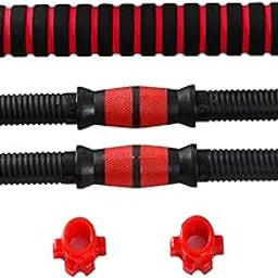 ATORSE Anti-Slip Dumbbell Handle Connect Joint Barbells Bar Extender Collar 40cm-picture-13