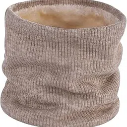 shopora Winter Neck Warmer Women Men Thermal Snood For Snowboarding Bicycling Biking Beige | Womens Accessories | Scarves & Wraps-picture-40