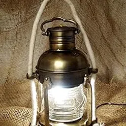 tu casa Designer Antique Brass Table Lamps, Bronze-picture-10