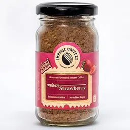 Impulse Coffees Masti Bhari Strawberry Premium Instant Coffee Powder | Morning Starter | Strawberry Flavoured Coffee Powder |Made Of Arabica Coffee Beans| Ideal Coffee Premix |Hot & Cold Coffee| 50 Gm-image-4