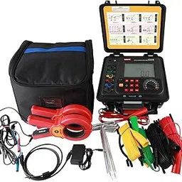 UNI-T UT575B Double Clamp Earth Ground Resistance Tester | Smart Digital Clamp Meter for Ground Resistance & Leakage Current | LCD Display, USB Data Transfer, Data Logging | By Skyking-picture-23