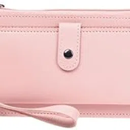 bnf 4xWomen Long Wallet Leather Credit Card Holder Coin Purse Large Capacity Pink-picture-37