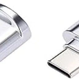 UJEAVETTE 2pcs USB 3.1 Type-C to TF Card Reader OTG Adapter for Micro SD Card-Silver-picture-13