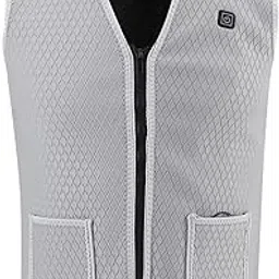 liccx Heating Vest, Three‑level Intelligent Temperature Keep Warm Waistcoat Chemical Fiber Blended Material Unisex for Woman Man for Winter(L)-picture-47