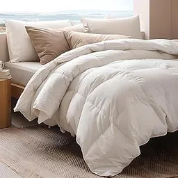 Comforter, Spring and Autumn, Duvet Semi-double, Washable, (Light as a Cloud; Unique Technology and Design; Antibacterial/Odor Resistant) Recommended for Use at 0°C to 25°C; 85% Duck Down; ATOPEN-image-74