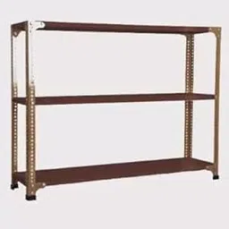 SPACIOUS® Heavy-Duty Power Coating Rack size12X36X36 3 Shelves Brown Color-image-88