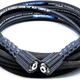 Tacat Pressure Washer Hose Pipe 10 Meter Heavy Duty Black Molded Pipe Compatible With Tacat, Jpt, Starq, Reqtech Pressure Washer (10 Meter)-picture-34