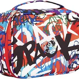 COSMUS Solid 21 Cms Cosmetic Pouch (M_40051879037_Black)-picture-18