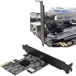 PCI Express Expansion Card, USB 3.2 GEN2 10Gbps PCIE 2X Type C Type E Expansion Card, for ASM3142 for Windows 7/10/11, for Linux, Supported PCIE 4X 8X 16X-picture-46