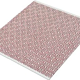 house of handmade™ Multipurpose Pooja Mat, Aasan Mat for Meditation, Sitting Floor Mats 100% Cotton Thick Square Puja Matt. Size - 70X70 cm RED-picture-34