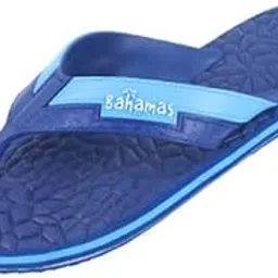bahamas Men's Flip Flops BHG-257 Navy Blue & Sky | Lightweight Comfortable Daily Use Slippers for Gents | Anti-Slip Sole-picture-35