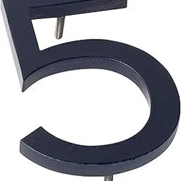 Montague Metal Products MHN-24-5-F-NY1 Floating House Number, 24" x 18" x 0.375", Navy-picture-23