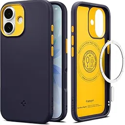 Spigen Nano Pop MagFit Back Cover Case Compatible with iPhone 17 (TPU + Poly Carbonate | Blueberry Navy)-picture-11