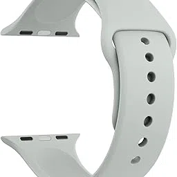 Meliya Silicone Watch Strap Compatible with Apple Watch Series 9 8 7 6 5 4 3 2 1 SE Ultra, Waterproof Watch Band with Rust Free Button for iWatch Straps 40mm 38mm 41mm 44mm 45mm 42mm 49mm-picture-20