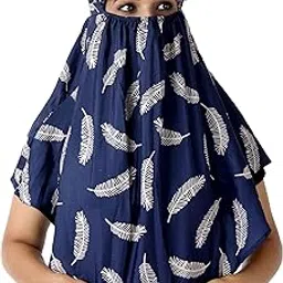 printed scarf for women,Pure Cotton Printed Scarf Cum Mask With Face Cover Sun Protection Free Size For Women's And Girl's.-picture-51