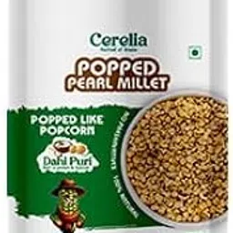 Cerelia's Popped Pearl Millet | Dahi Puri/Salt and Pepper/Peri Peri Flavour | No Preservatives, Rich in protein & Fiber, Oil Free - 80 Gram (pack of 3)-image-91